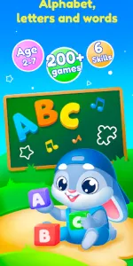 Binky ABC games for kids 3 app screenshot 1