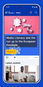 EPALE Adult Learning in Europe app screenshot 2