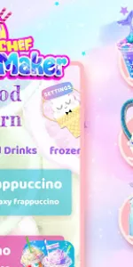 Unicorn Chef Ice Cooking Games app screenshot 12