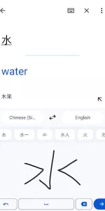 Google Translate app screenshot 4