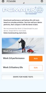 PCMark for Android Benchmark app screenshot 1