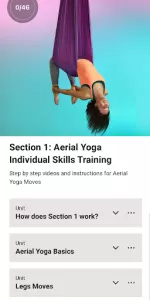 AerialYoga360 app screenshot 10