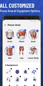 Gym Workout Tracker app screenshot 2