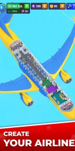 Idle Airplane Inc. Tycoon app screenshot 1