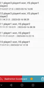 Badminton Scoreboard app screenshot 6