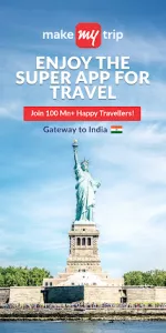 MakeMyTrip  app screenshot 1