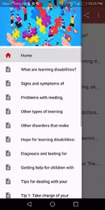 Disabilities and Disorders app screenshot 2