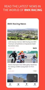 BMX World app screenshot 1