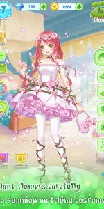 Garden Dressup Flower Princess app screenshot 6