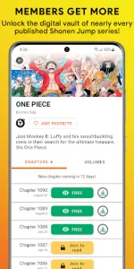 Shonen Jump Manga & Comics app screenshot 3