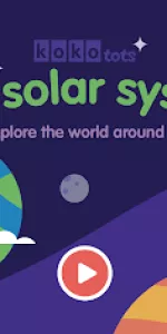 Solar System for kids app screenshot 1