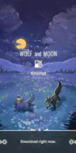 Wolf And Moon  app screenshot 1