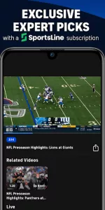 CBS Sports App app screenshot 5