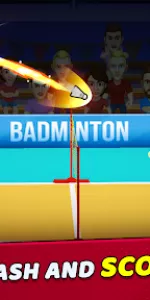 Badminton Clash 3D app screenshot 1