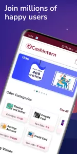 CashIntern app screenshot 1