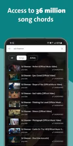 Chordify app screenshot 2