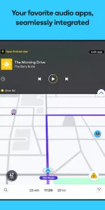 Waze Navigation & Live Traffic app screenshot 16