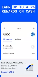 Coinbase app screenshot 6