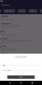 BandFriend  app screenshot 14