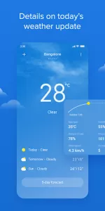 Weather  app screenshot 1