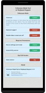 Immersive Fullscreen Mode Tool app screenshot 2