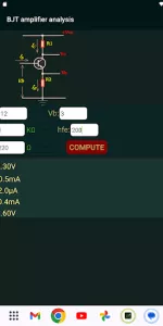 Electronics circuit calculator app screenshot 14