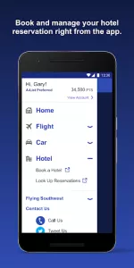 Southwest Airlines app screenshot 4