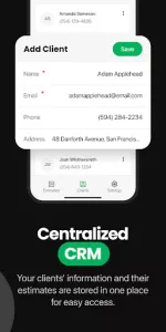 Handoff Construction Estimator app screenshot 5