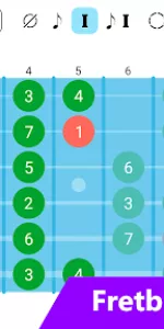 Guitar Fretboard app screenshot 2