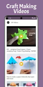 Learn DIY Craft Ideas Offline app screenshot 2