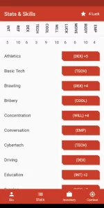 Cyberpunk Red Companion app screenshot 2