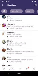 BandFriend  app screenshot 3