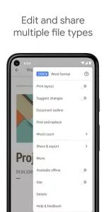 Google Docs app screenshot 4