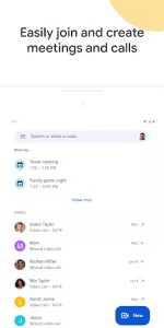 Google Meet app screenshot 13