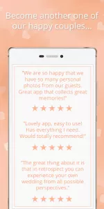 Wedding Photo App by Wedbox app screenshot 8