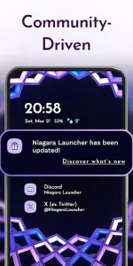 Niagara Launcher  app screenshot 11