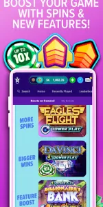 High 5 Casino app screenshot 2