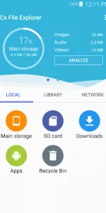 Cx File Explorer app screenshot 1