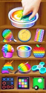 Antistress relaxing toy game app screenshot 10