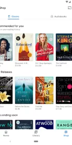 Google Play Books & Audiobooks app screenshot 8