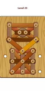 Wood Nuts & Bolts Puzzle app screenshot 2