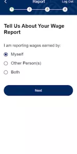 SSA Mobile Wage Reporting app screenshot 4