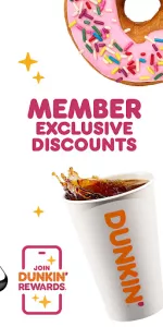 Dunkin app screenshot 2