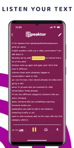 Text Reader  app screenshot 19