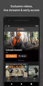 Fresh Tracks+ app screenshot 2