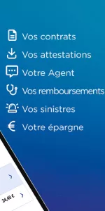 MMA Assurances app screenshot 2