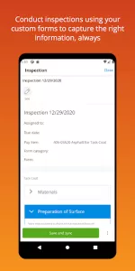 SYNCHRO Field app screenshot 4