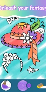Drawing Princess Coloring Game app screenshot 14