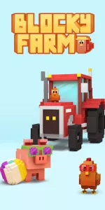 Blocky Farm app screenshot 1