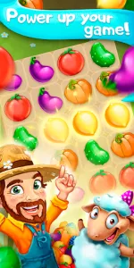 Funny Farm match 3 Puzzle game app screenshot 4